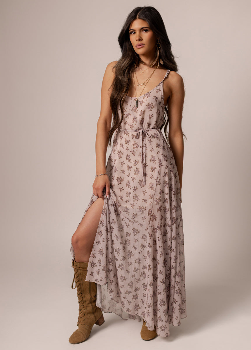 Jainee Dress in Lilac Floral Print