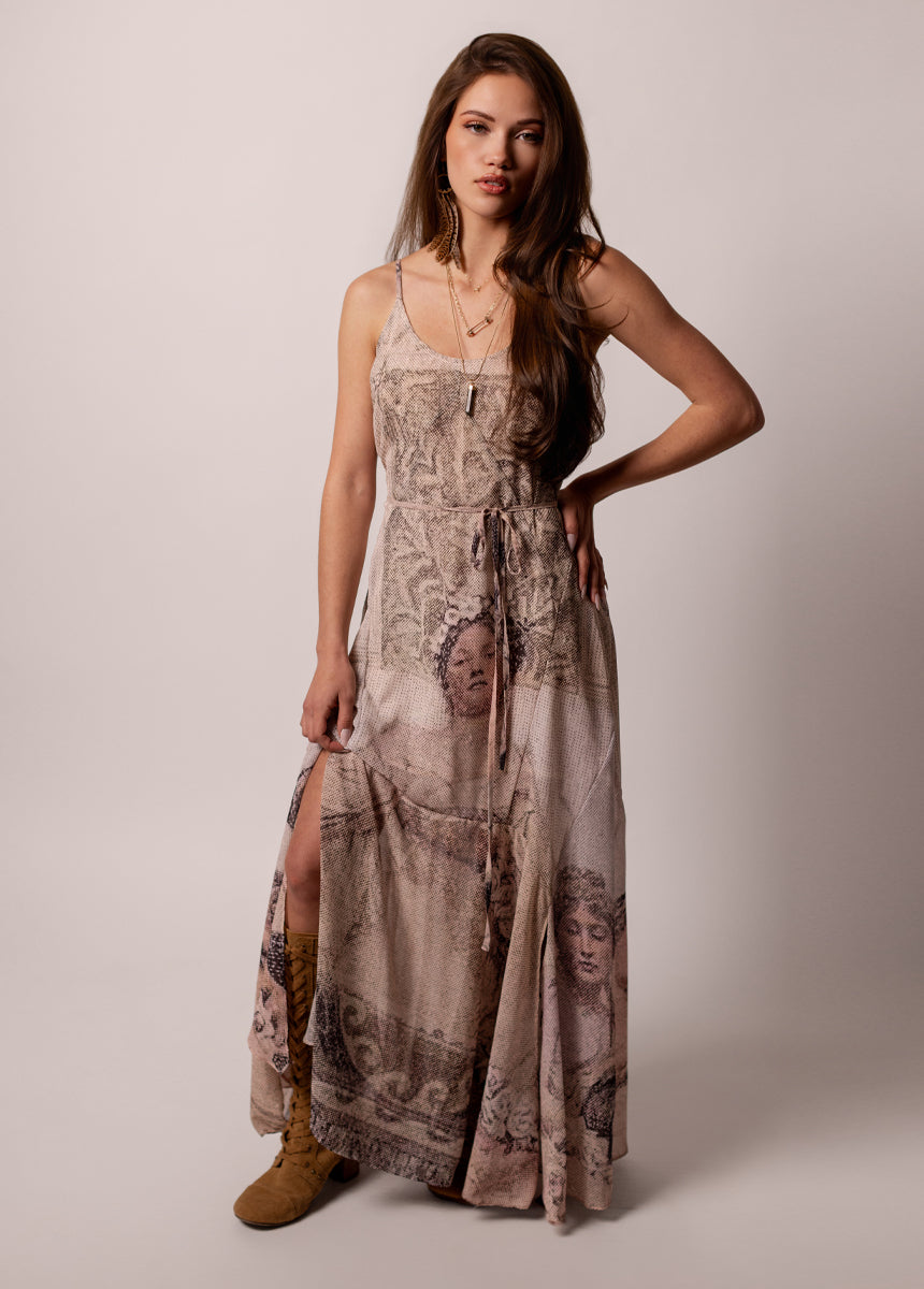 Jainee Dress in Ladies Print