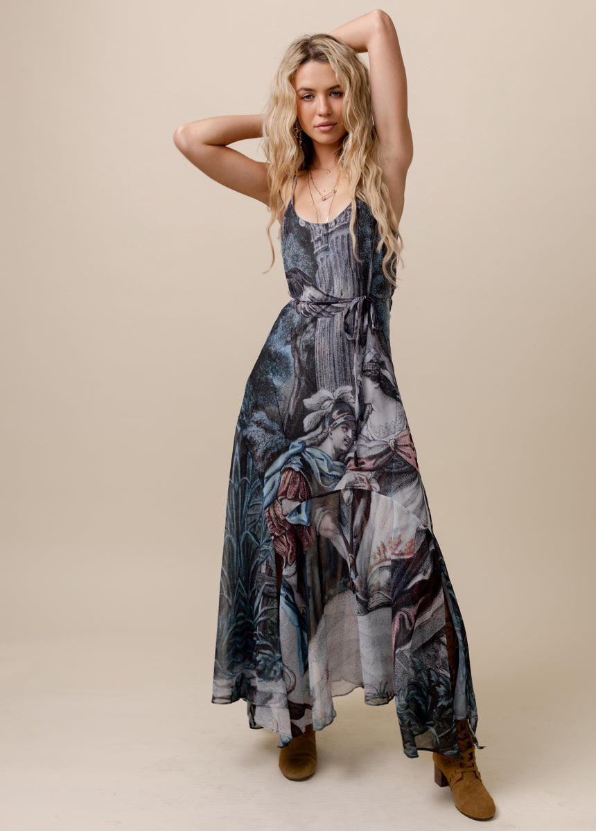 Jainee Dress in Tapestry Print, M Jainee Dress in Tapestry Print, M