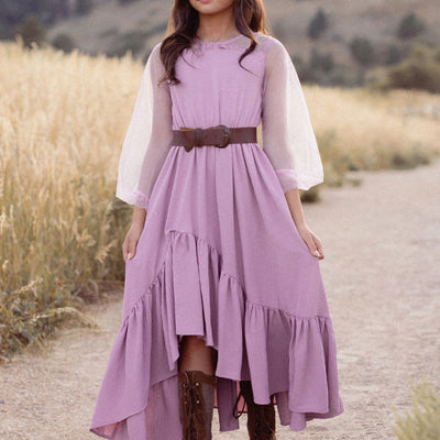 Jespyr Dress in Dusty Mauve