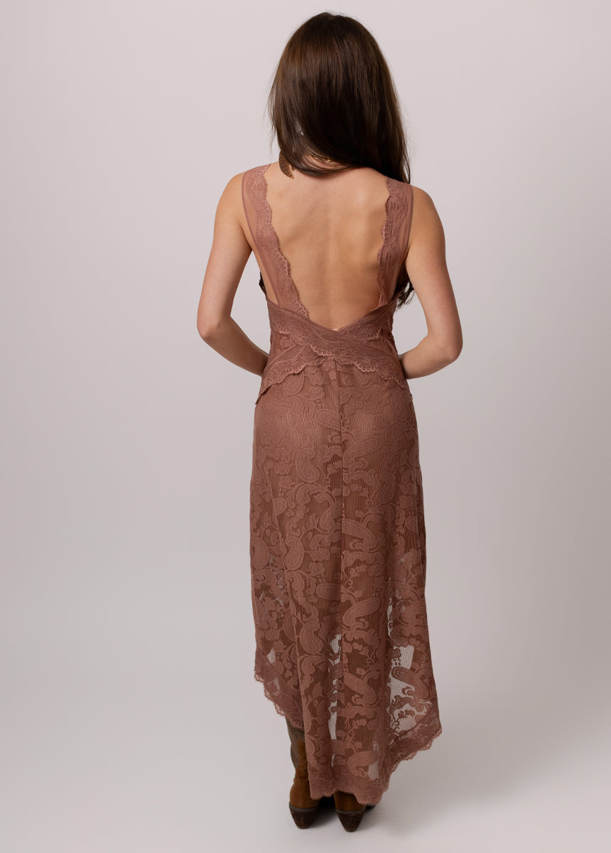 Joia Dress in Rosette