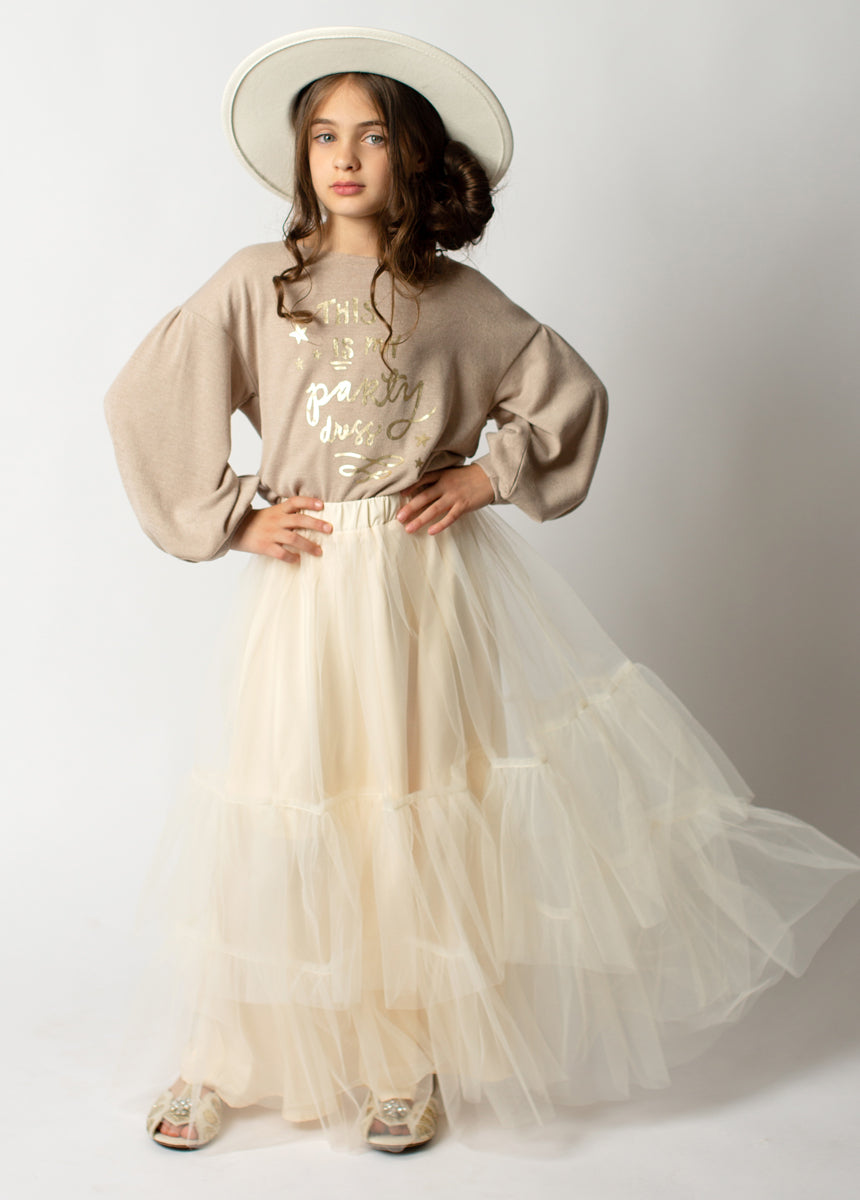 Juana Sweatshirt in Heather Oat