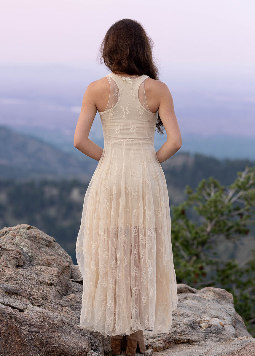 Juliette Dress in Ecru