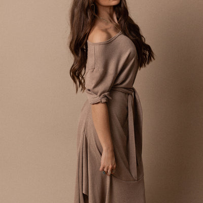 Kayliyah Dress in Doe