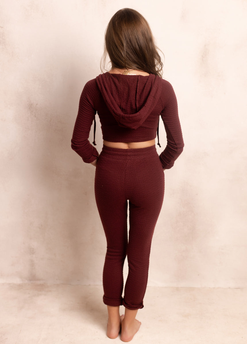 Kiely Set in Burgundy