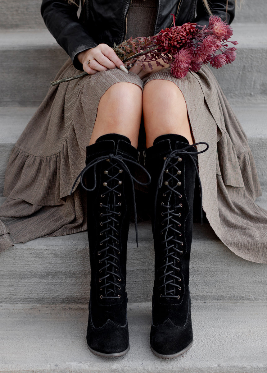 Kiko Tall Boots in Black