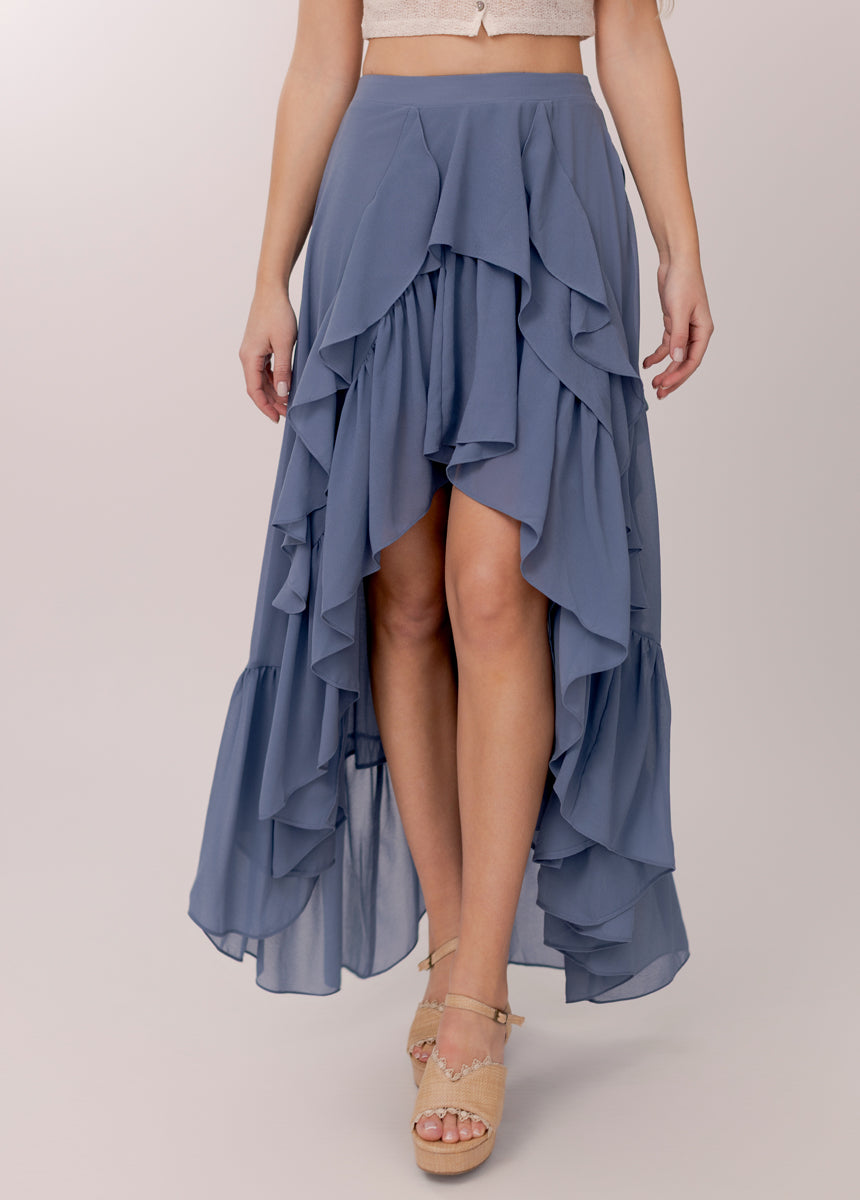 Kori Skirt in Chambray