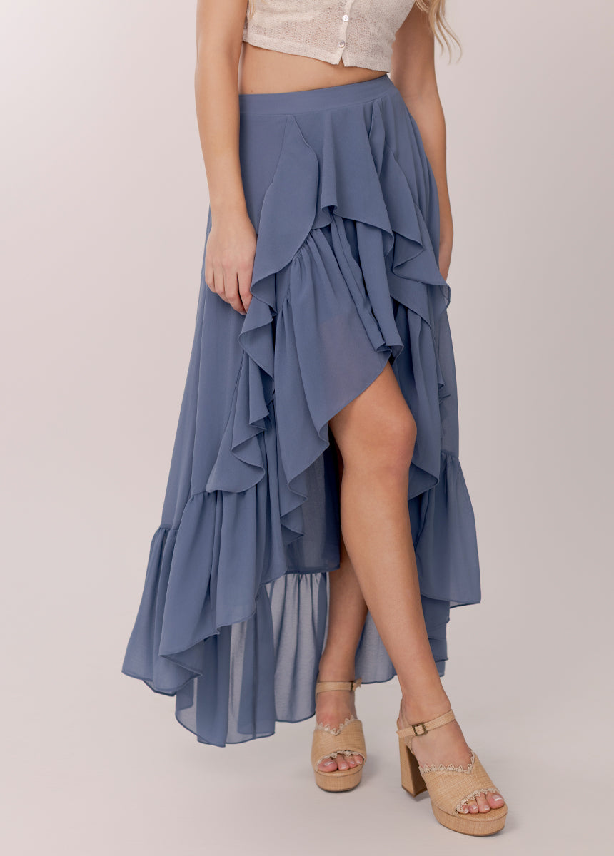 Kori Skirt in Chambray