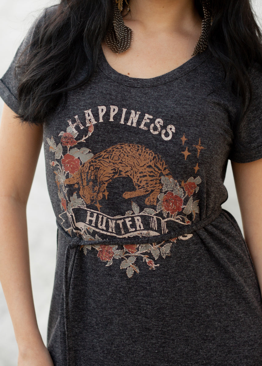 Caitlyn Dress in Heather Charcoal