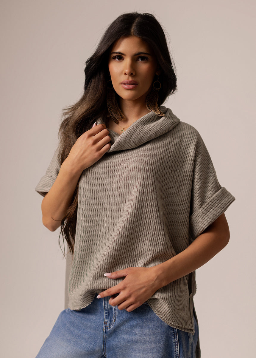 Laynie Top in Grey
