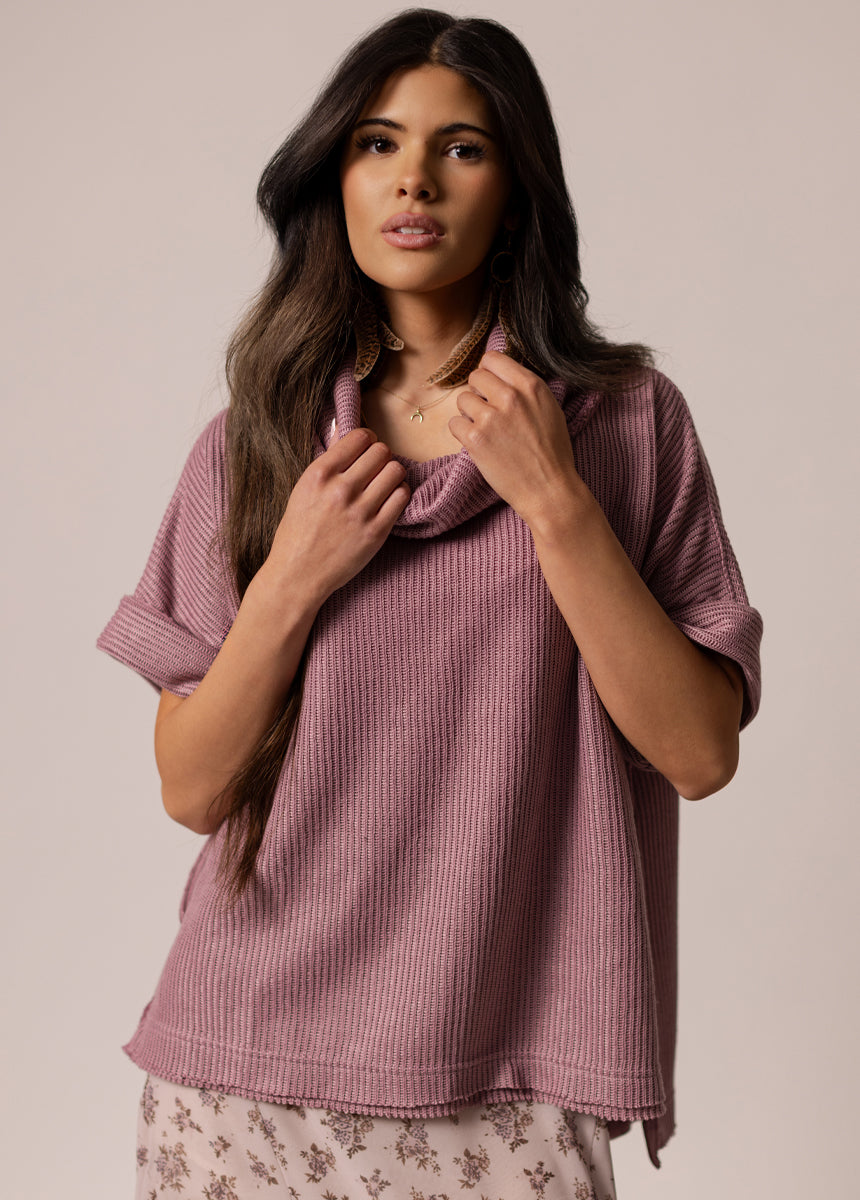 Laynie Top in Lilac