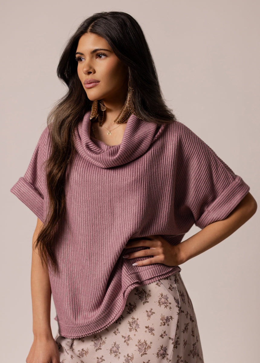 Laynie Top in Lilac