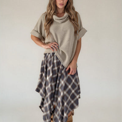 Laynie Top in Grey