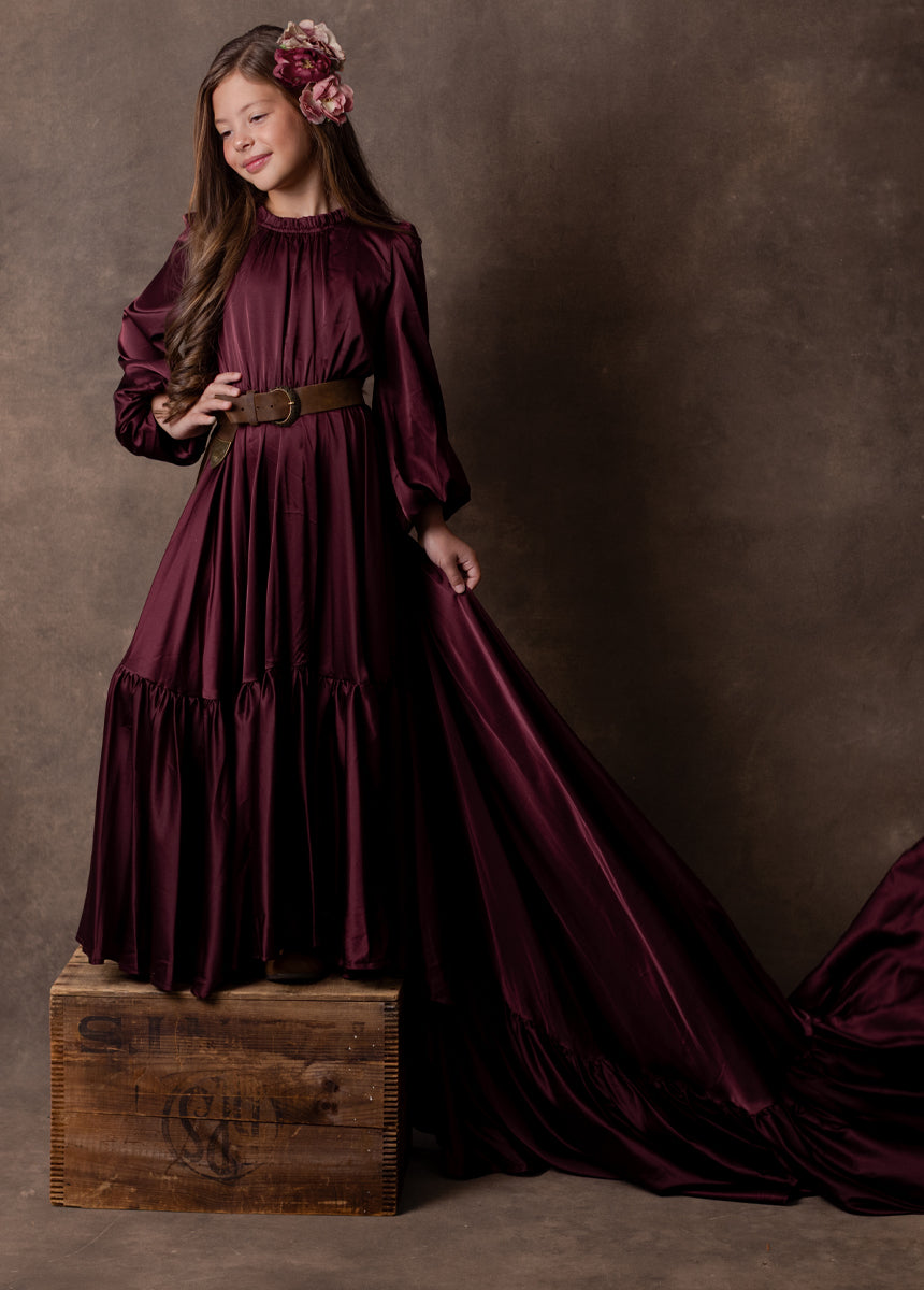 Leana Impact Dress in Plum