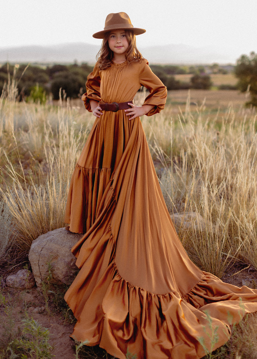 honey brown dress Merchant and Mills Sewing Pattern - The Honey Dress 6