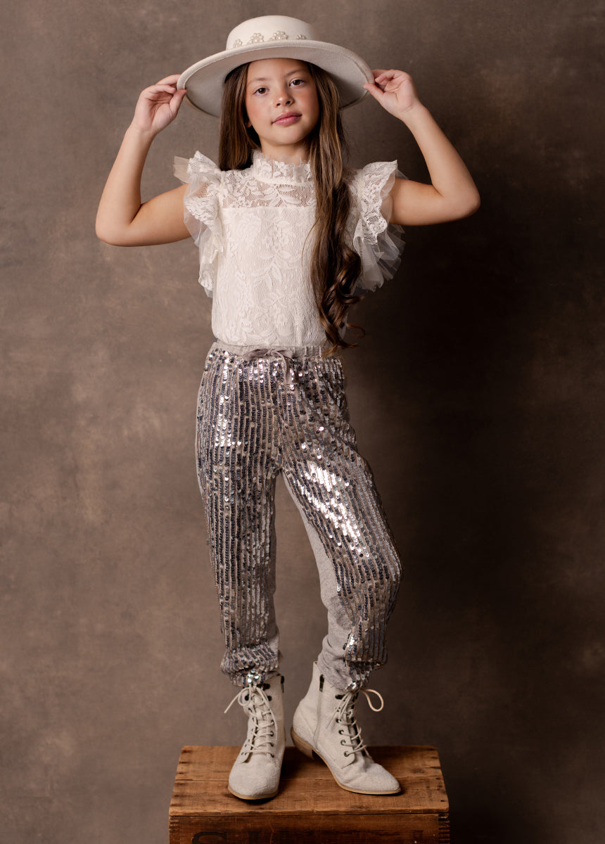 Anouk Top in Cream Lace