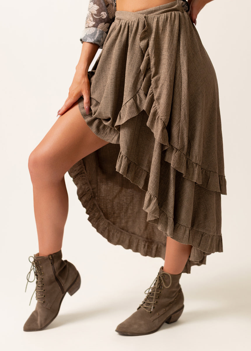 London Skirt in Taupe