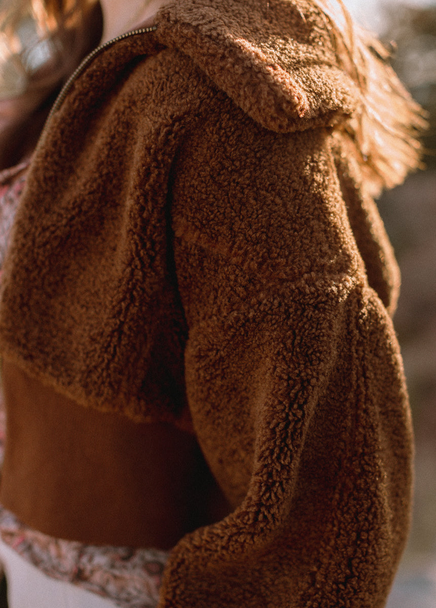 Luxe Jacket in Brown