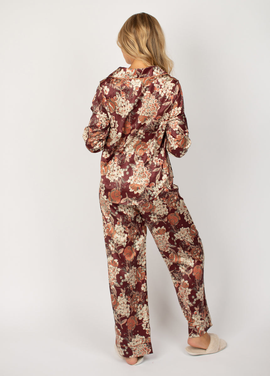 Women's Lyana PJ Set in Currant Floral