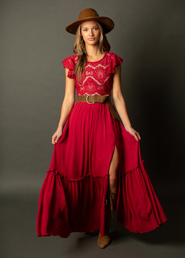 formal dress boutiques near me Long Lace Short Sleeve Formal Black Evening Dress main image 0