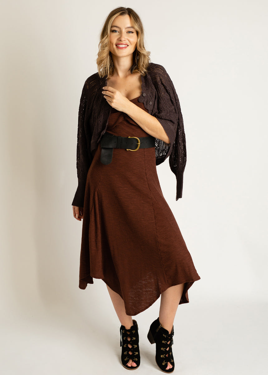 Madorah Dress in Redwood