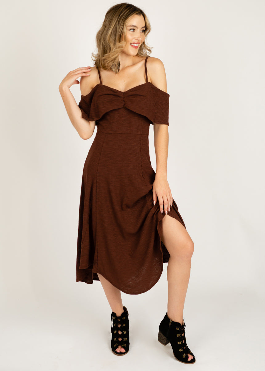 Madorah Dress in Redwood