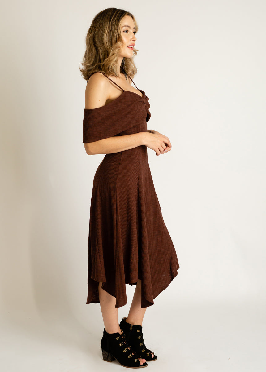 Madorah Dress in Redwood
