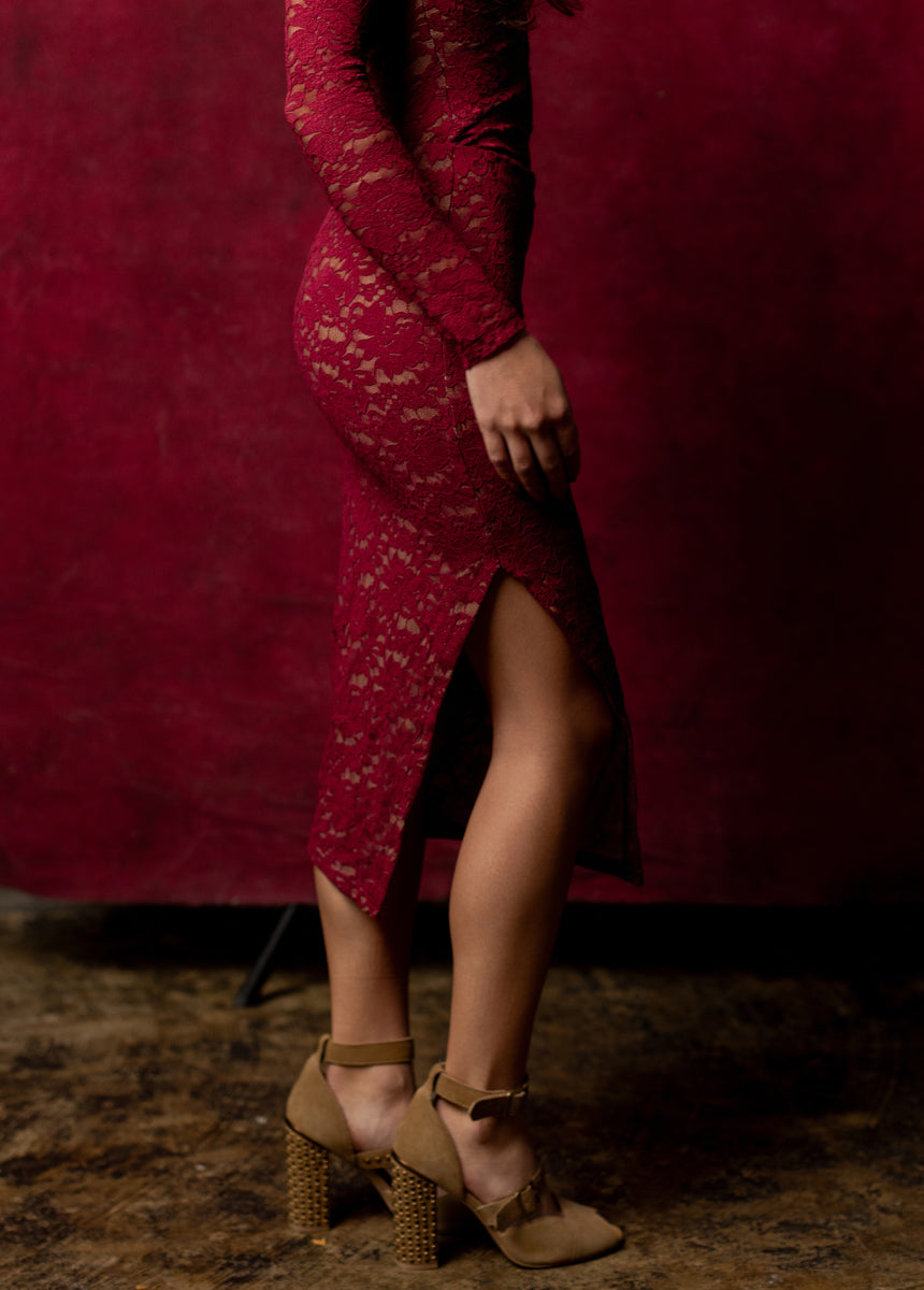 Malina Set in Crimson