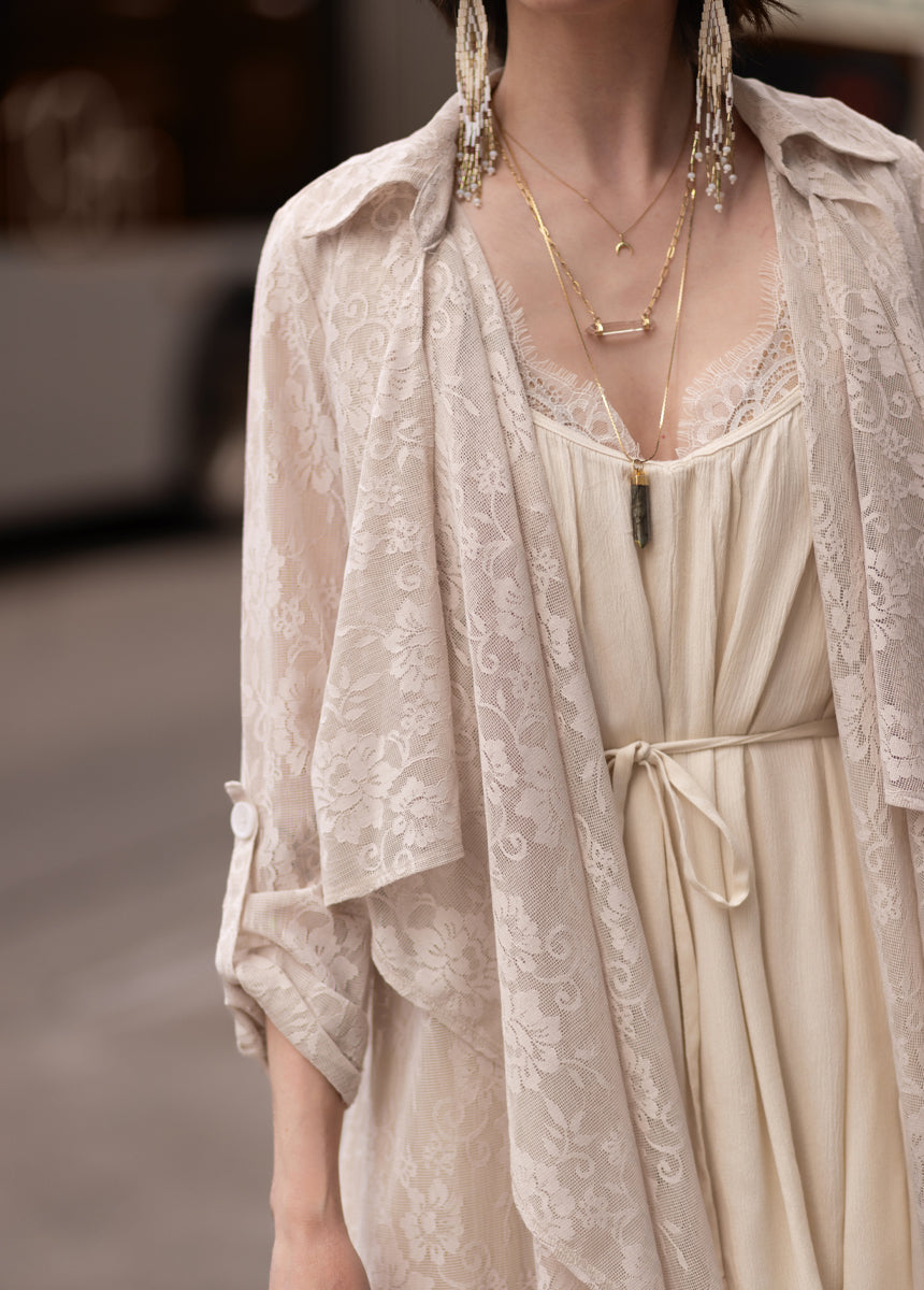 Ari Duster in Cream