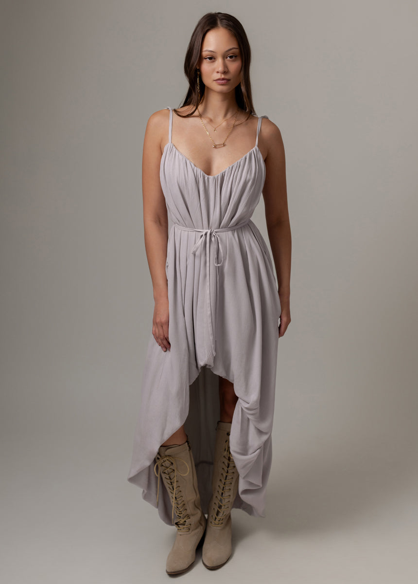 Maple Dress in Whisper Blue