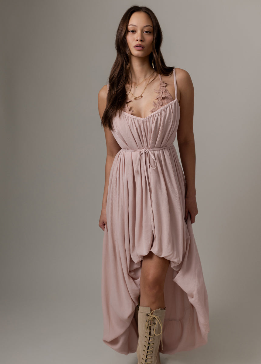 Maple Dress in Desert Shell
