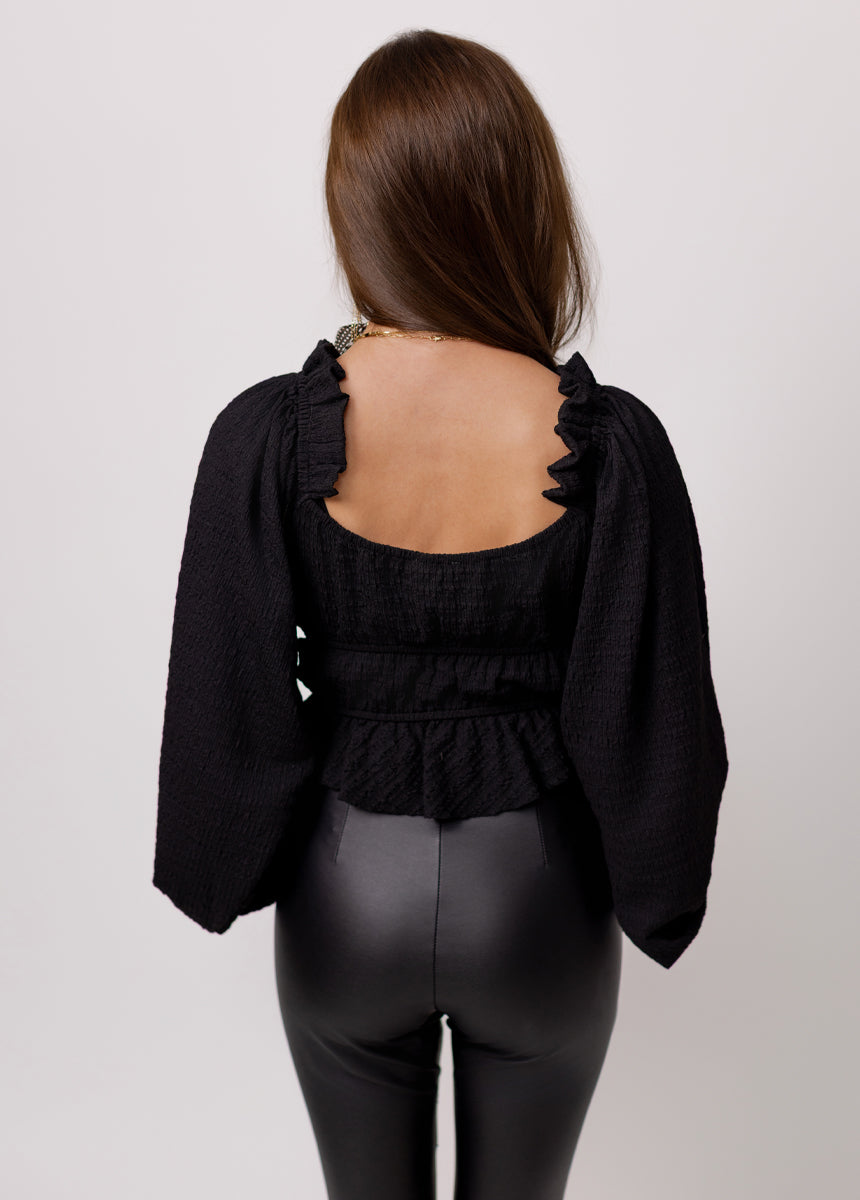 Mariet Top in Black