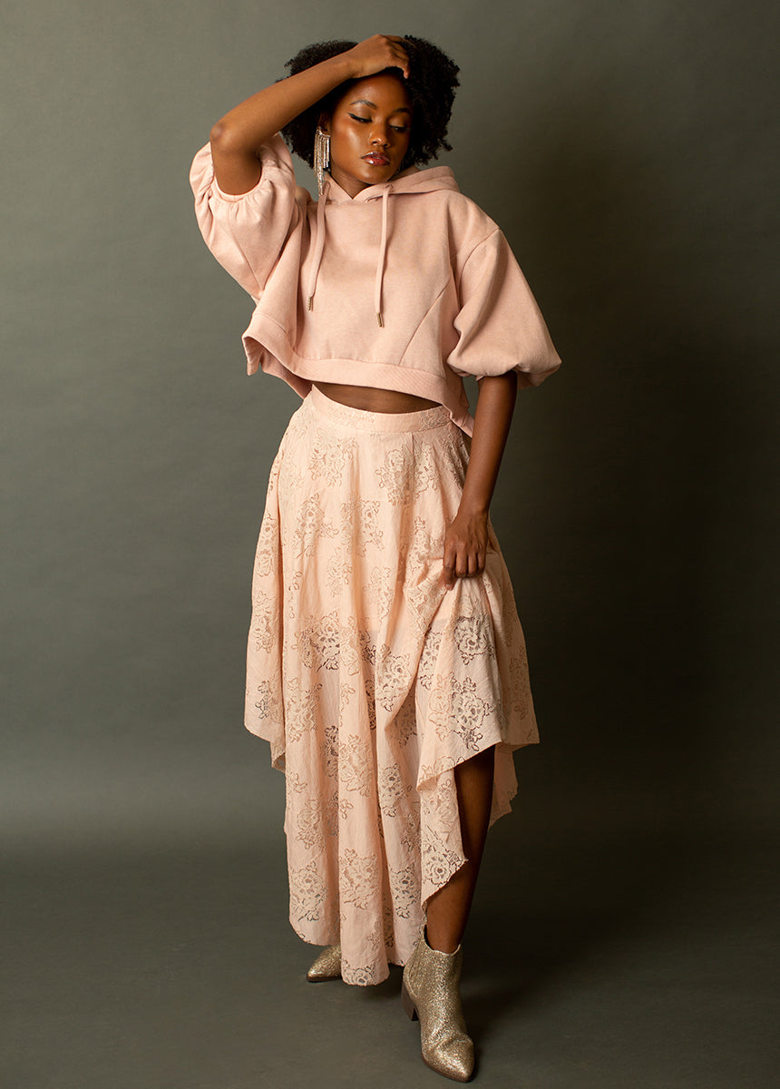 Matyson Hoodie in Blush