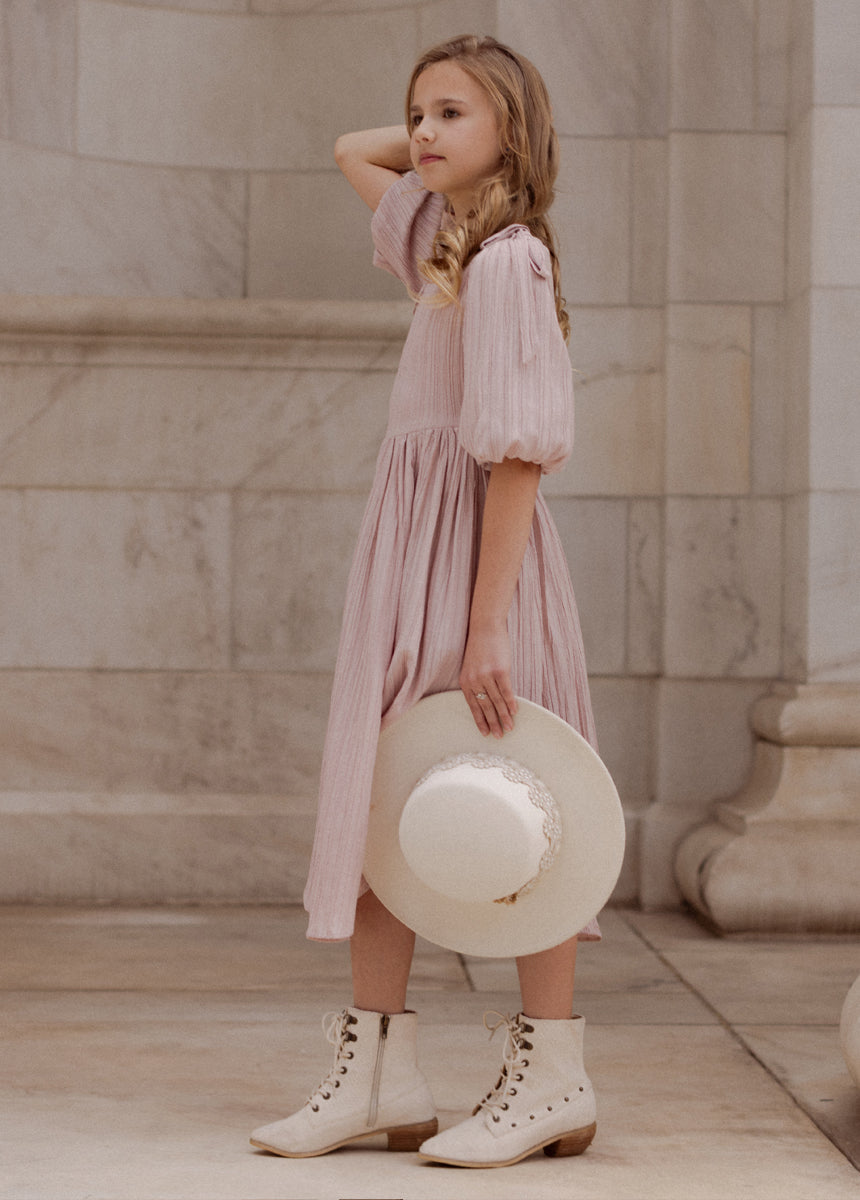 Maylie Dress in Desert Shell