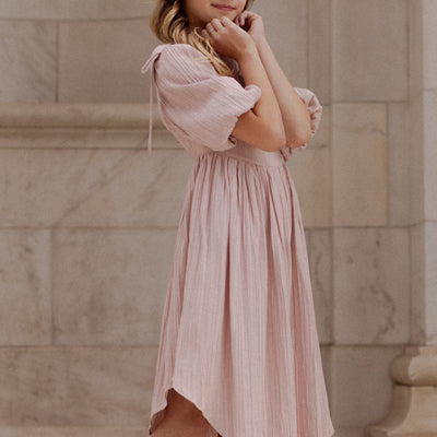 Maylie Dress in Desert Shell