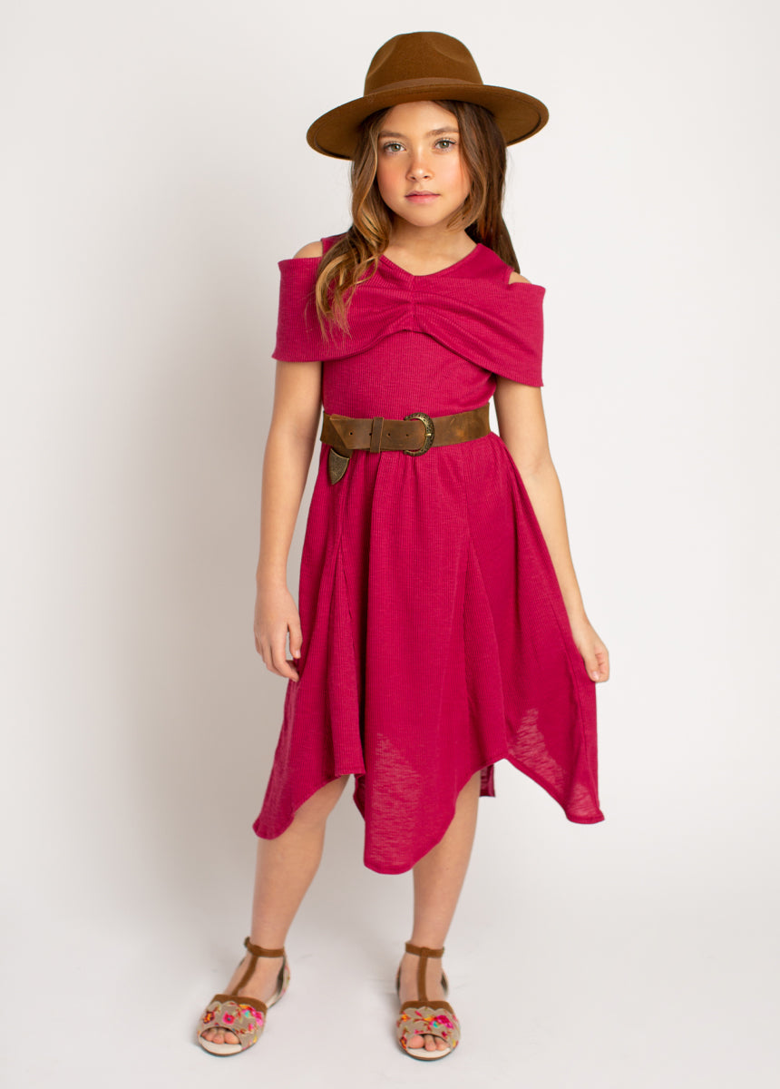 Medora Dress in Barberry Joyfolie