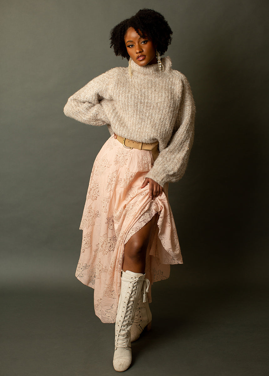 Minju Skirt in Blush