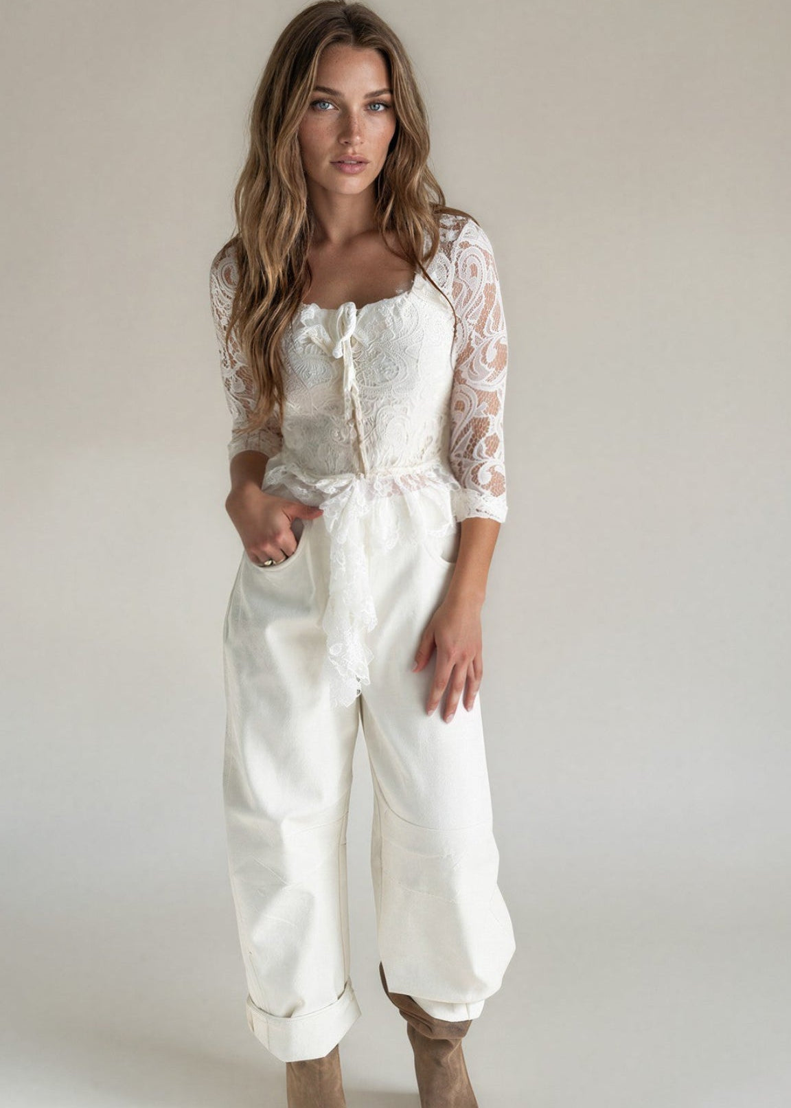 Elva Cardigan in Cream
