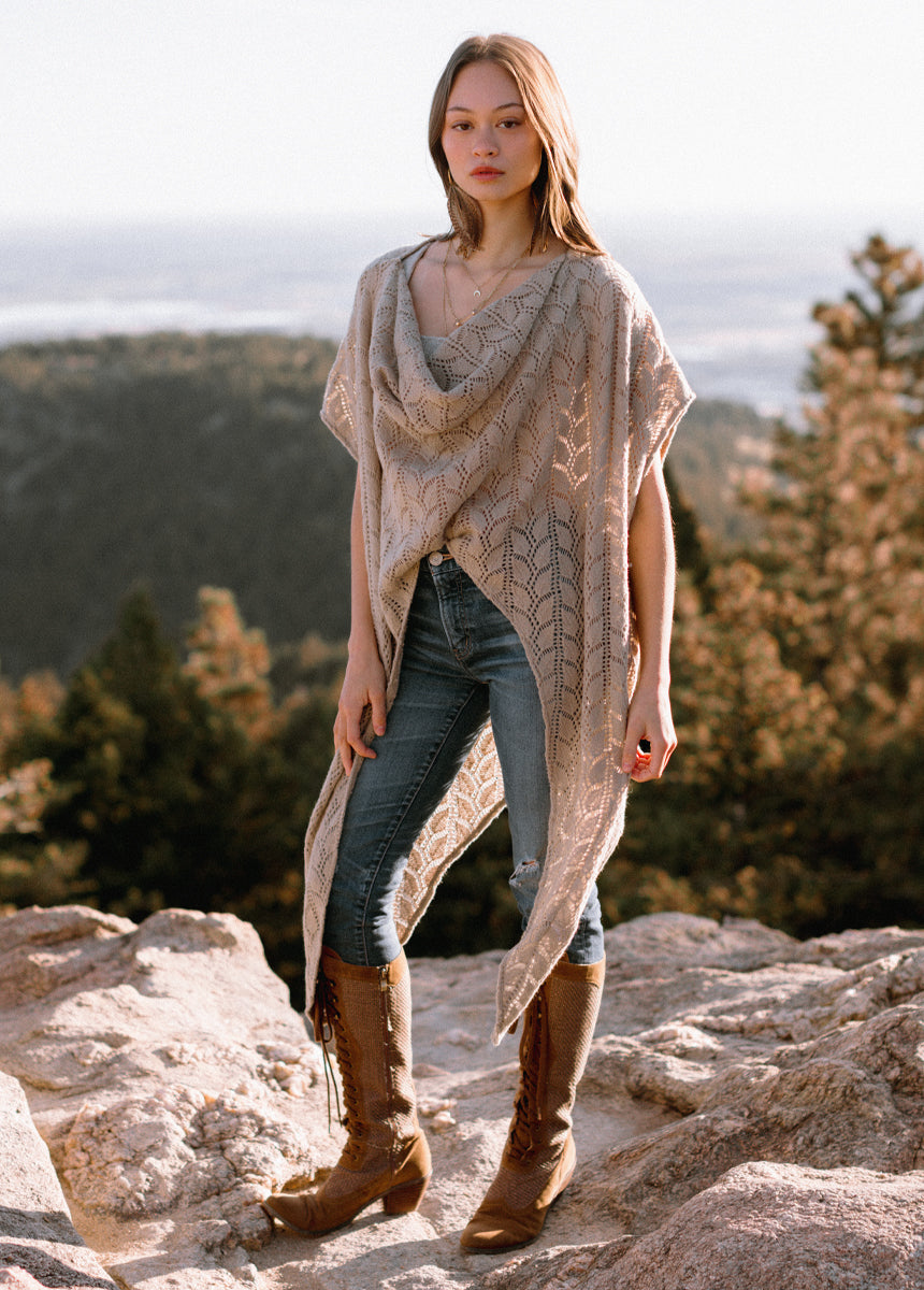 Morrigan Top in Almond