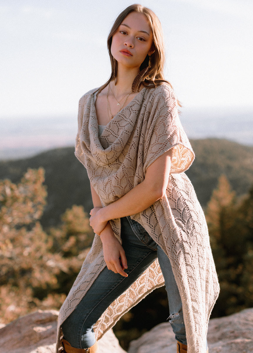 Morrigan Top in Almond