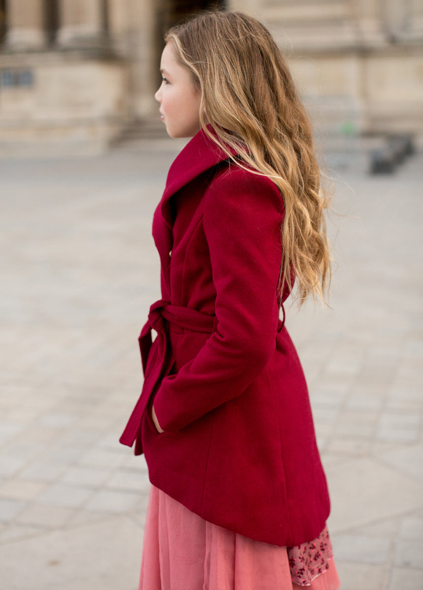 Neve Jacket in Scarlet