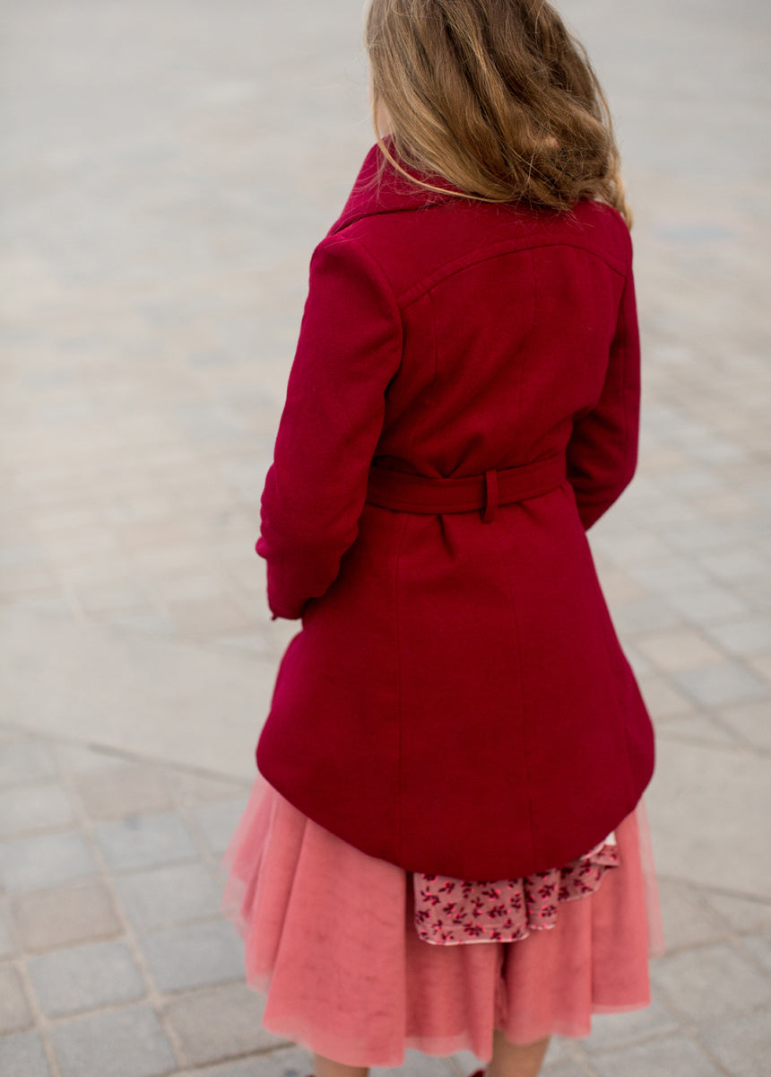 Neve Jacket in Scarlet