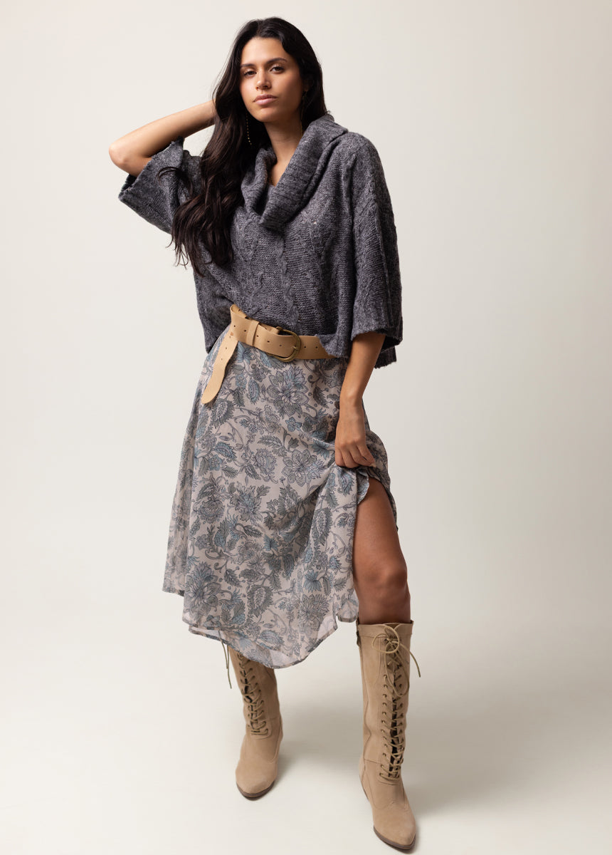 Nikkola Sweater in Charcoal