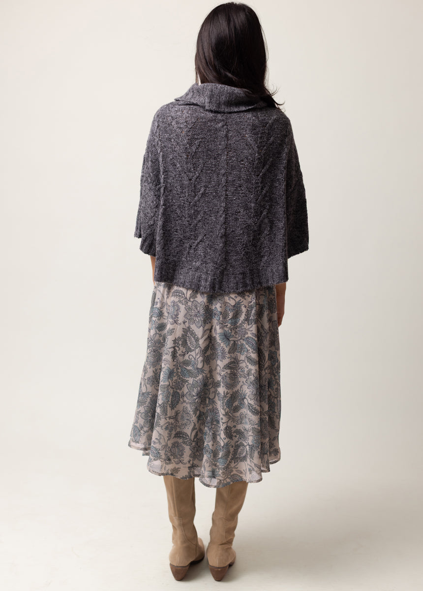 Sana Skirt in Whisper Blue Floral