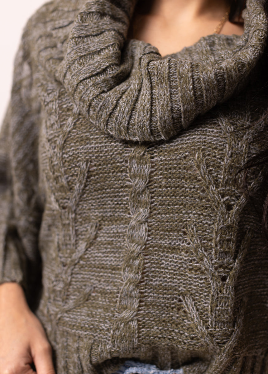 Nikkola Sweater in Moss