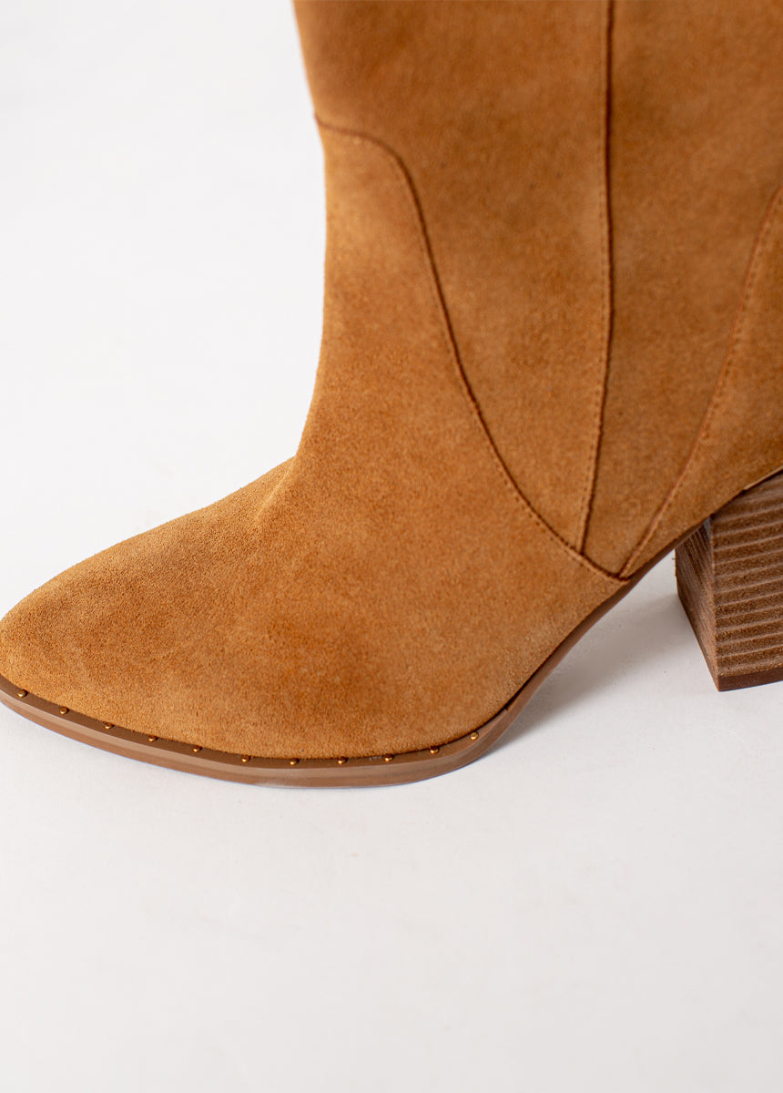 Nyra Slouch Boot in Warm Camel