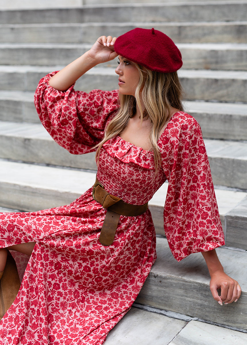 fitted lace wedding dress Red Floral Button Down Plus Midi Shirt Dress fitted lace wedding dress Red Floral Button Down Plus Midi Shirt Dress