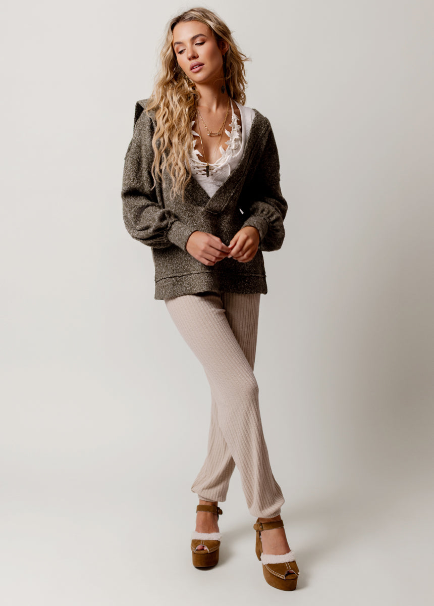 Ona Sweatshirt in Light Laurel