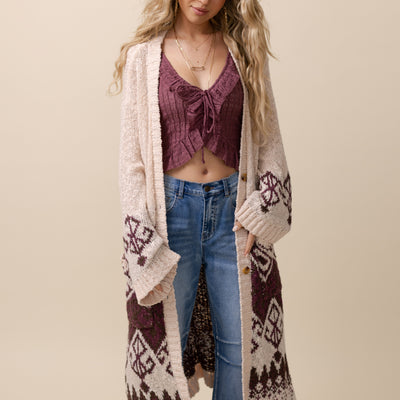 Pamella Sweater in Rosetan