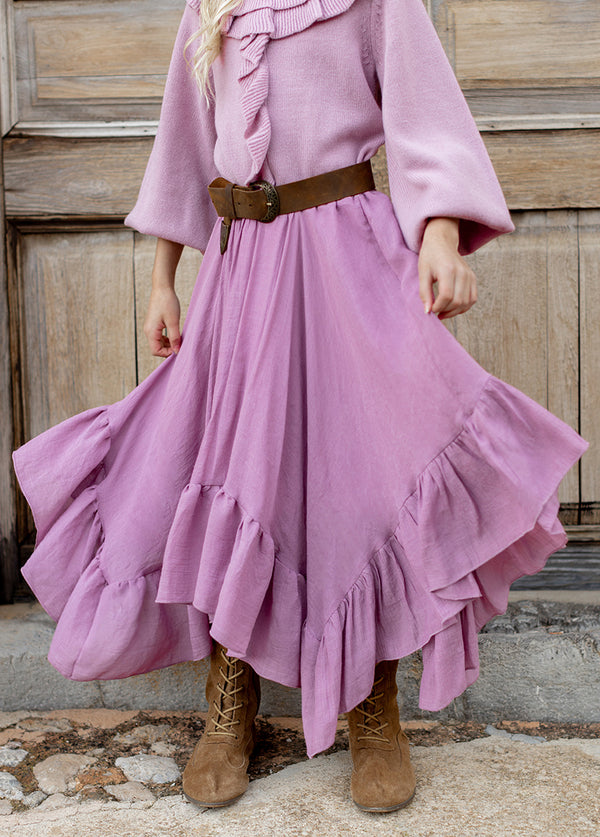 BELLE SKIRT MAUVEMIST main image 1